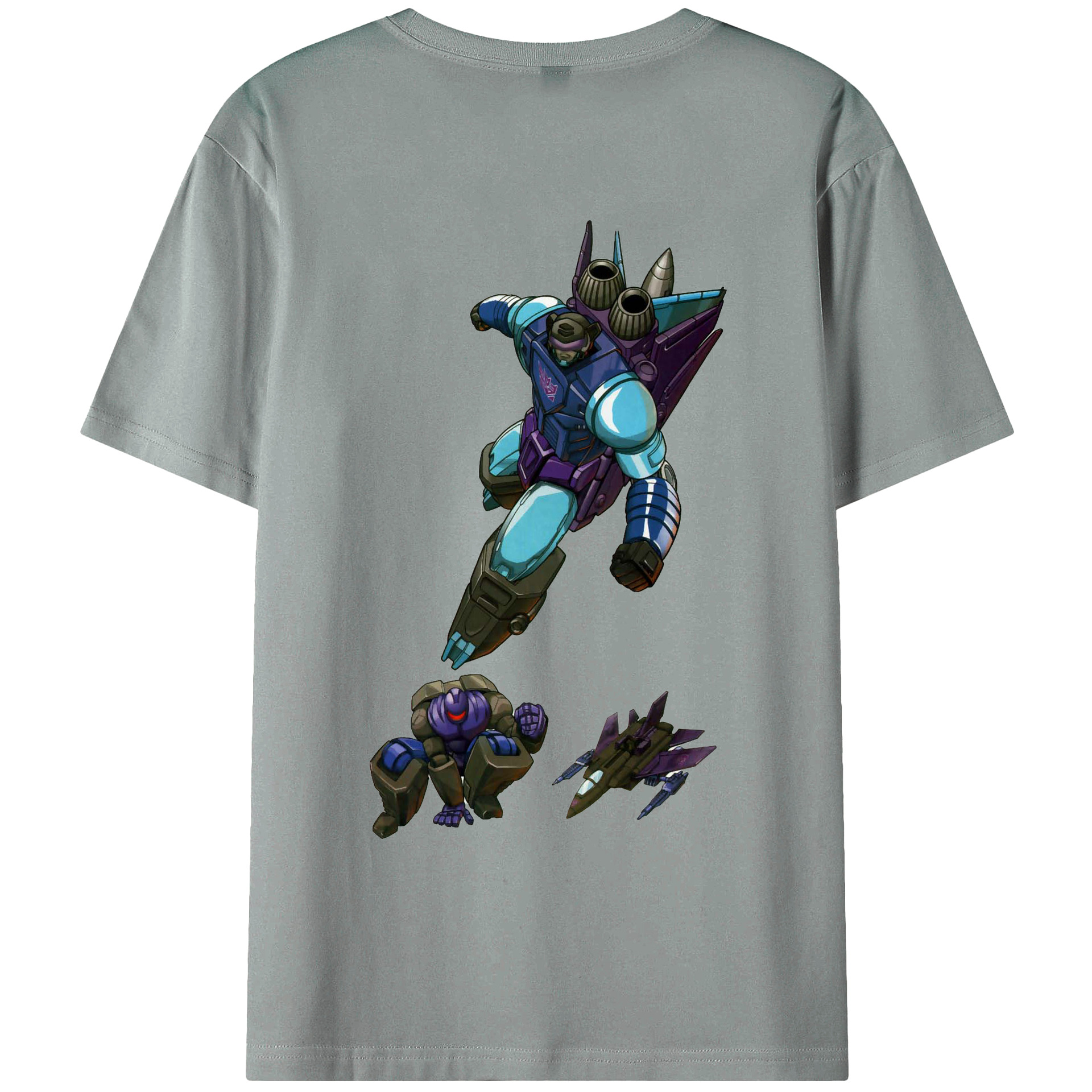 （画像用）  綿100％ メンズ半袖Tシャツ（バックプリント） 通気性